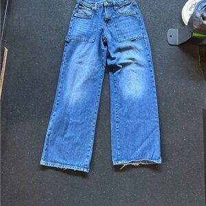 Forever 21 Classic Blue Straight-Leg Jeans